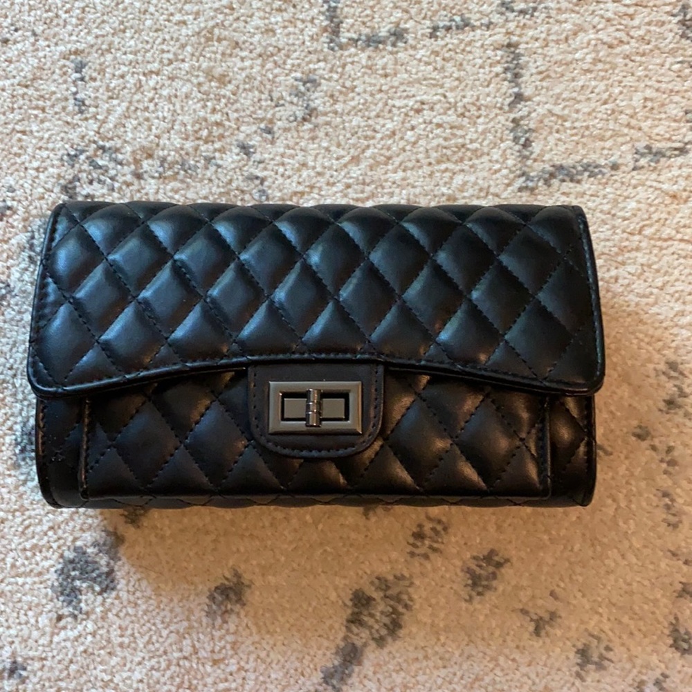 Quilted clutch/wallet